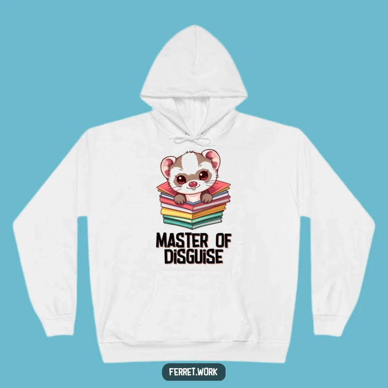 Cozy Funny Kawaii Ferret Hoodie: Cute & Mischievous Gift