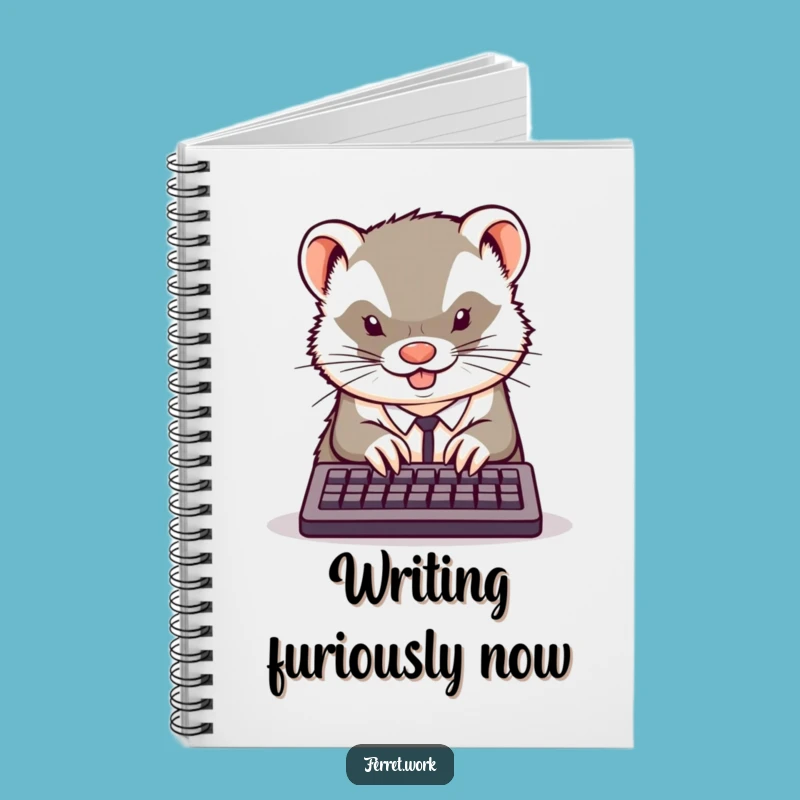 Funny Office Ferret Notebook: Stay Productive & Write It Down