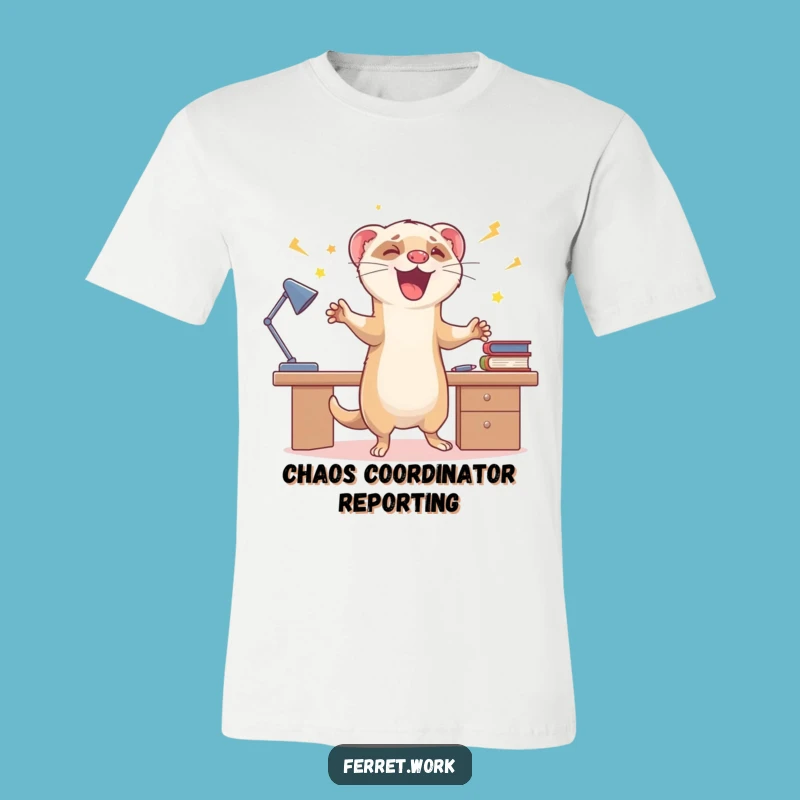 Funny Zoomie Ferret T-Shirt: Unleash Your Inner Celebration Machine